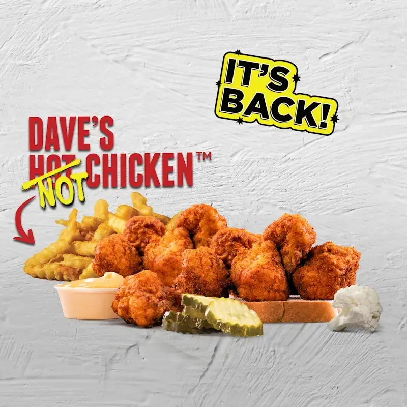 10 pc. Cauliflower Tender Bites w/ Fries
